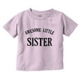 thumbnail image 1 of Cute Little Sister Younger Sibling Youth T Shirt Tee Girls Infant Toddler Brisco Brands 24M, 1 of 5