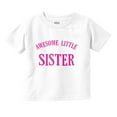 thumbnail image 1 of Cute Little Sister Younger Sibling Youth T Shirt Tee Girls Infant Toddler Brisco Brands 6M, 1 of 5