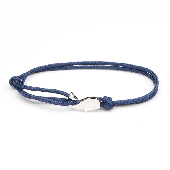 Cute Little Whale Hand Rope Multicolor Hand Rope Back-to-School Season Mother's Day Parent-child Multi-circle Bracelets