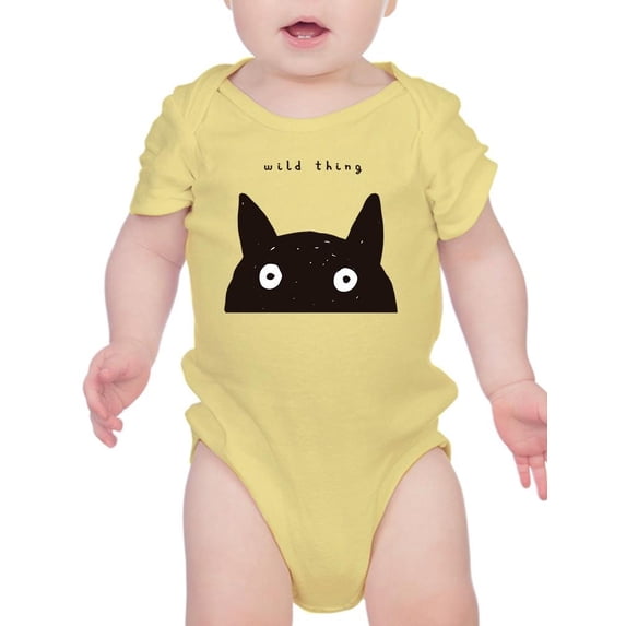 Cute Little Wild Thing. Bodysuit Infant -Image by Shutterstock, 12 Months