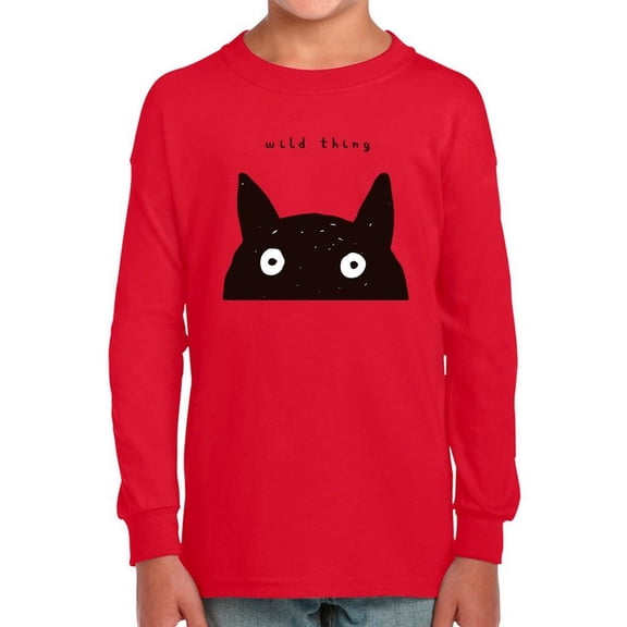 Cute Little Wild Thing Long Sleeve Toddler -Image by Shutterstock,  3 Toddler