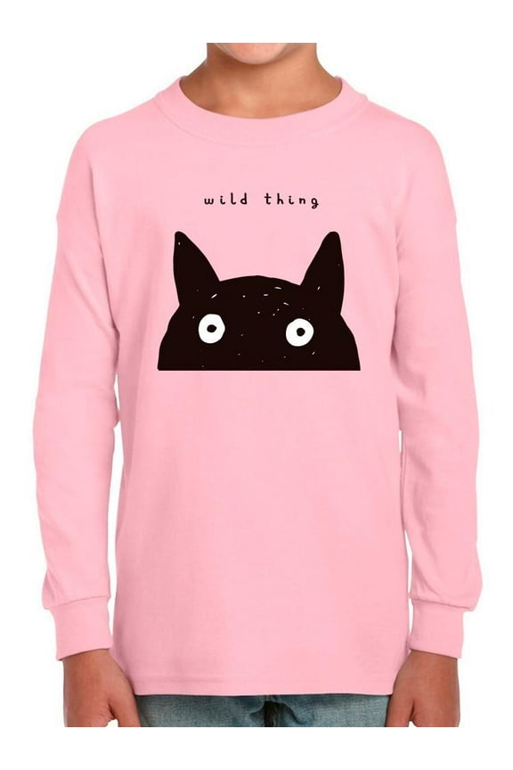 Cute Little Wild Thing Long Sleeve Toddler - Toddler Long Sleeve Tee