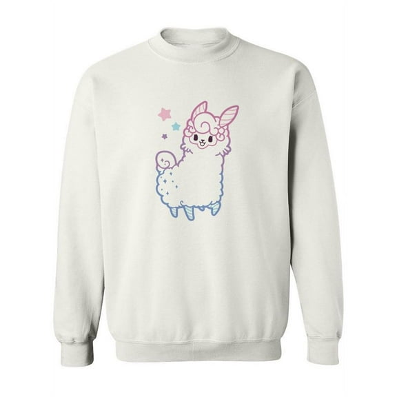 Cute Llama Sweatshirt Women -SPIdeals Designs, Female 3X-Large