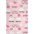thumbnail image 1 of Cute Llamas Hearts Dish Towels Set of 6, XOXO Letters Washable Tea Towels Dishcloths Lint-Free 18x28 Inch Fast Drying for Kitchen Restaurant Bar Clean, 1 of 7