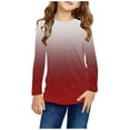 thumbnail image 1 of Cute Long Sleeve Crop Tops for Girls 10-12 Sweatshirts Size 10 Teenage Blouses Shirts 10-12 Dogs Tunic Tops Graphic Tees 10-12, 1 of 7
