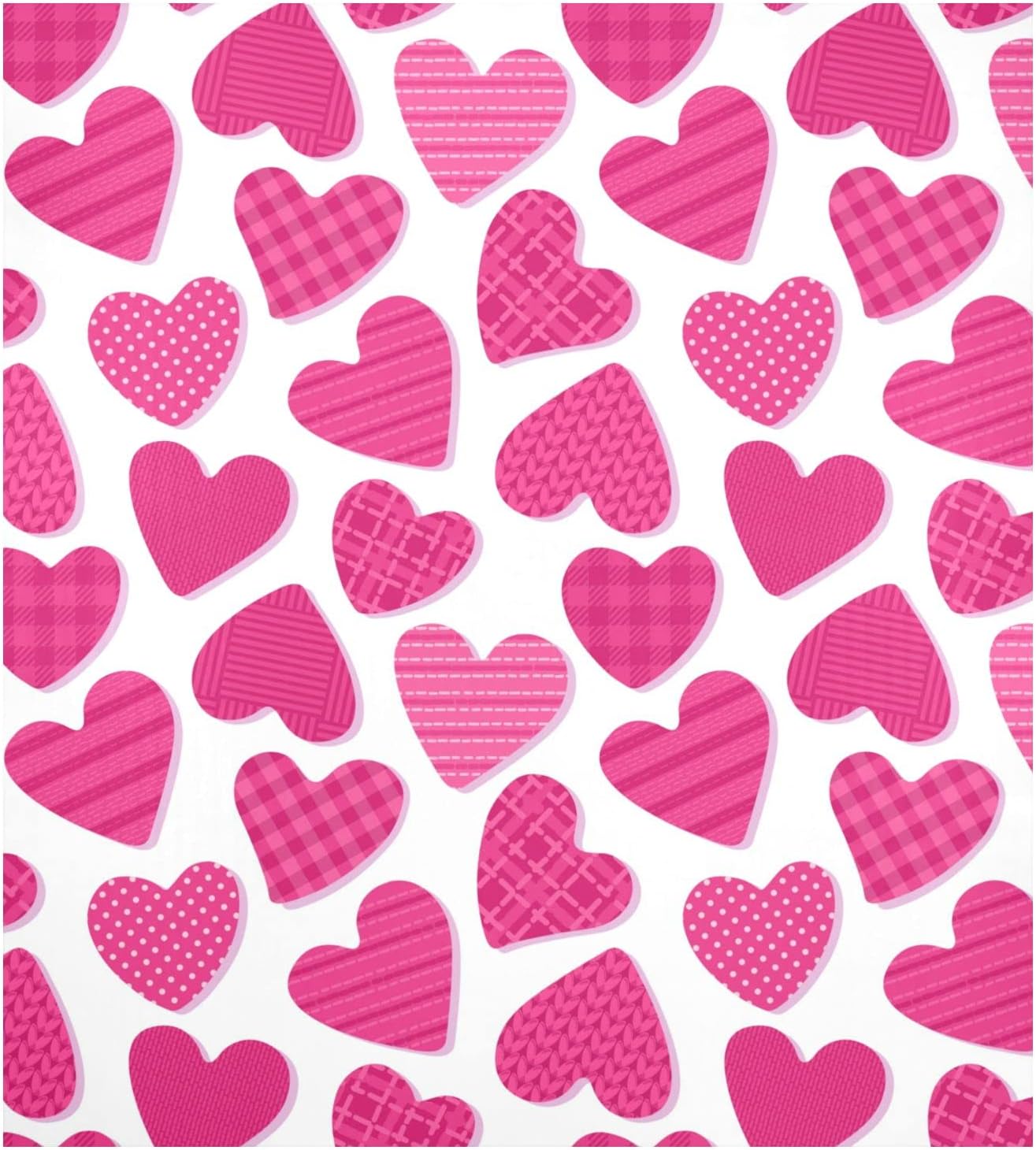 Cute Love Heart Dishwasher Cover Front Door Decorative Refrigerator Covers Sheet