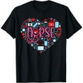 thumbnail image 1 of Cute Love Nursing Student RN Life Thank You Gifts for Women T-Shirt, 1 of 3