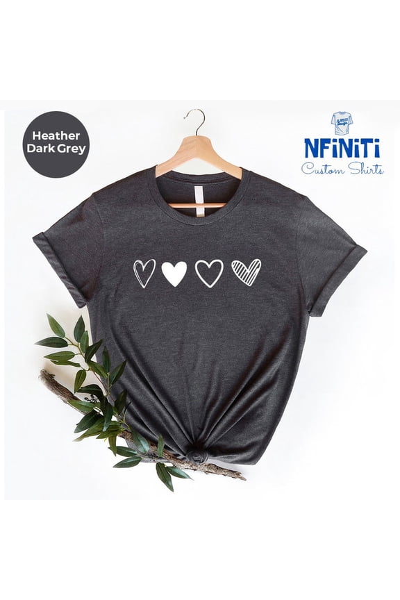 Cute Love Shirt, Valentines Day Shirt, Lover Shirt, Couple Gift Shirt, Heart Lover Gift Tee, Valentines Day Shirt for Women, Valentine Shirt SWEATSHIRT All Size S-5XL
