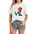 thumbnail image 1 of Cute Love Teaching Back To School I Love Teacher Life T-Shirt, 1 of 5