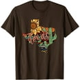 thumbnail image 1 of Cute Love Texas State Cactus Sunflower Unisex T-Shirt for Men Women Kids Toddler, 1 of 5