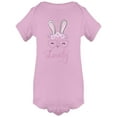 thumbnail image 1 of Cute Lovely Bunny Design Bodysuit Infant -Image by Shutterstock,  6 Months, 1 of 2