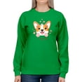 thumbnail image 1 of Cute Lovely Corgi Sweatshirt Women - Women Sweatshirt, 3XL, 1 of 4