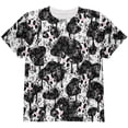 thumbnail image 1 of Cute Mad Cow Pattern All Over Youth T Shirt Multi YXL, 1 of 2