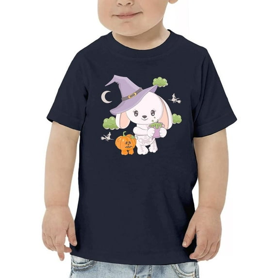 Cute Magic Bunny W Cauldron T-Shirt Toddler -Image by Shutterstock, 3 Toddler