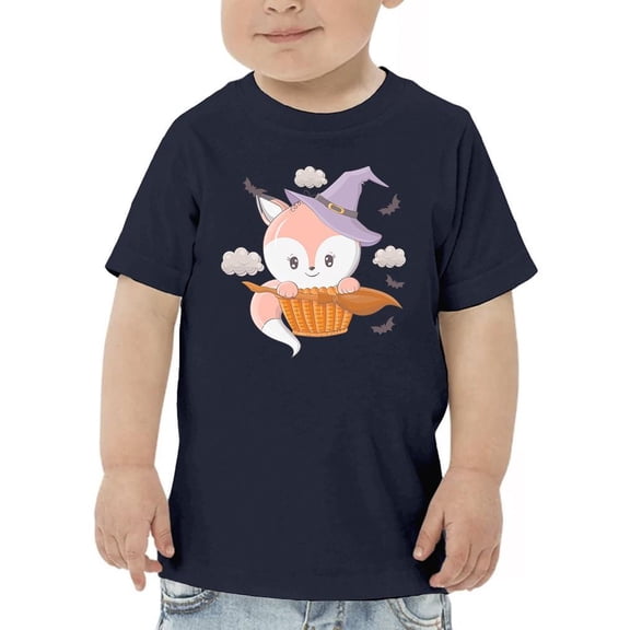 Cute Magic Fox In Basket T-Shirt Toddler -Image by Shutterstock,  2 Toddler