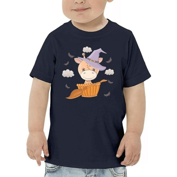 Cute Magic Giraffe In Basket T-Shirt Toddler -Image by Shutterstock, 5 Toddler