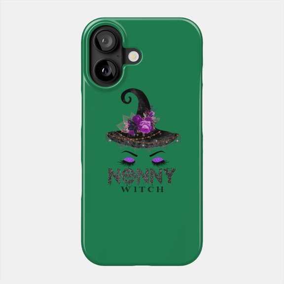 Cute Magic Witch Nonny Happy Halloween Gift Tough Case for iPhone 11-17 Pro Max