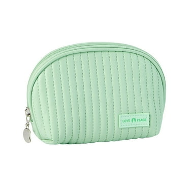 Cute Makeup Bag Mini Cosmetic Pouch For Women Small Quilted Beauty Bag Handy Zipper Pouch Makeup Pack