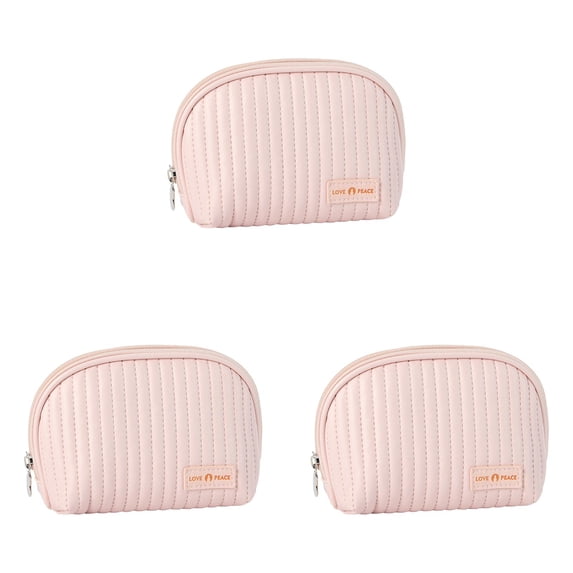 Cute Makeup Bag Mini Cosmetic Pouch For Women Small Quilted Beauty Bag Handy Zipper Pouch