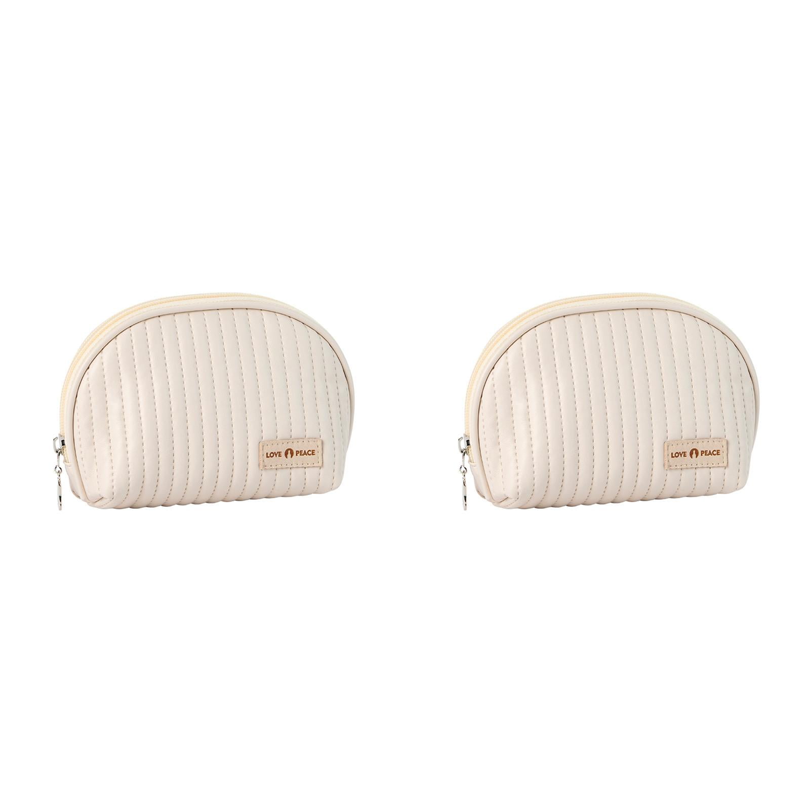 Cute Makeup Bag Mini Cosmetic Pouch For Women Small Quilted Beauty Bag