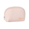 thumbnail image 1 of Cute Makeup Bag Mini Cosmetic Pouch for Women Handheld Beauty Small Quilted Zipper Pouch for Travel and Daily Use, 1 of 3