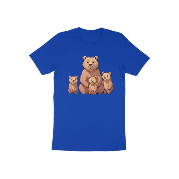 Cute Mama Bear and Cubs Family Mom Mother Gift Women Wife T-Shirt Mom Mother Bear Cubs Birthday Holiday Presents Men Women Kids Tshirt