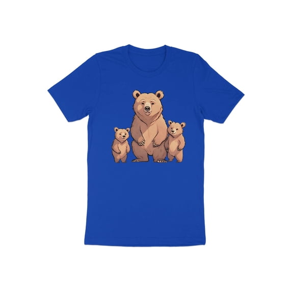 Cute Mama Bear and Cubs Family Mom Mother Gift Women Wife T-Shirt Mom Mother Bear Cubs Birthday Holiday Presents Men Women Kids Tshirt