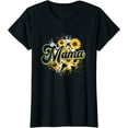 thumbnail image 1 of Cute Mama Cow Print Sunflower Mother's day T-Shirt, 1 of 3