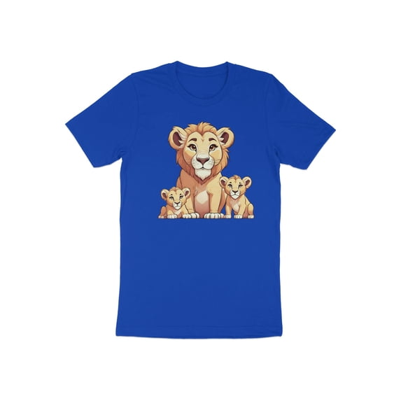 Cute Mama Lion and Cubs Family Mom Mother Gift Women Wife T-Shirt Mom Mother Lion Cubs Birthday Holiday Presents Men Women Kids Tshirt