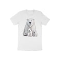 thumbnail image 1 of Cute Mama Polar Bear and Cubs Family Mom Gift Women Wife T-Shirt Mom Mother Bear Cubs Birthday Holiday Presents Tshirt, 1 of 10
