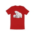 thumbnail image 1 of Cute Mama Polar Bear and Cubs Family Mom Gift Women Wife T-Shirt Mom Mother Bear Cubs Birthday Holiday Presents Tshirt, 1 of 10