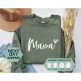 thumbnail image 1 of Cute Mama Sweatshirt, Mama Heart Sweatshirt, Mothers Day Gift, Mother, Crewneck Sweatshirt, New Mom Shirt, Long Sleeve Shirt Tshirt All Size S-5XL, 1 of 5
