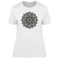 thumbnail image 1 of Cute Mandala Heart Doodle T-Shirt Women -Image by Shutterstock, Female 3X-Large, 1 of 2