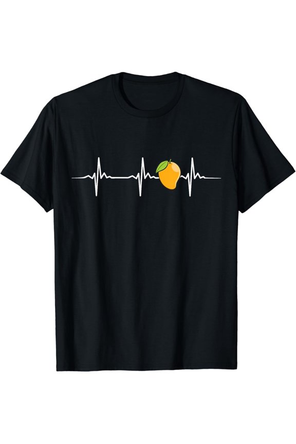 Cute Mango Fruit Tees and GiftsMango Heartbeat T-Shirt