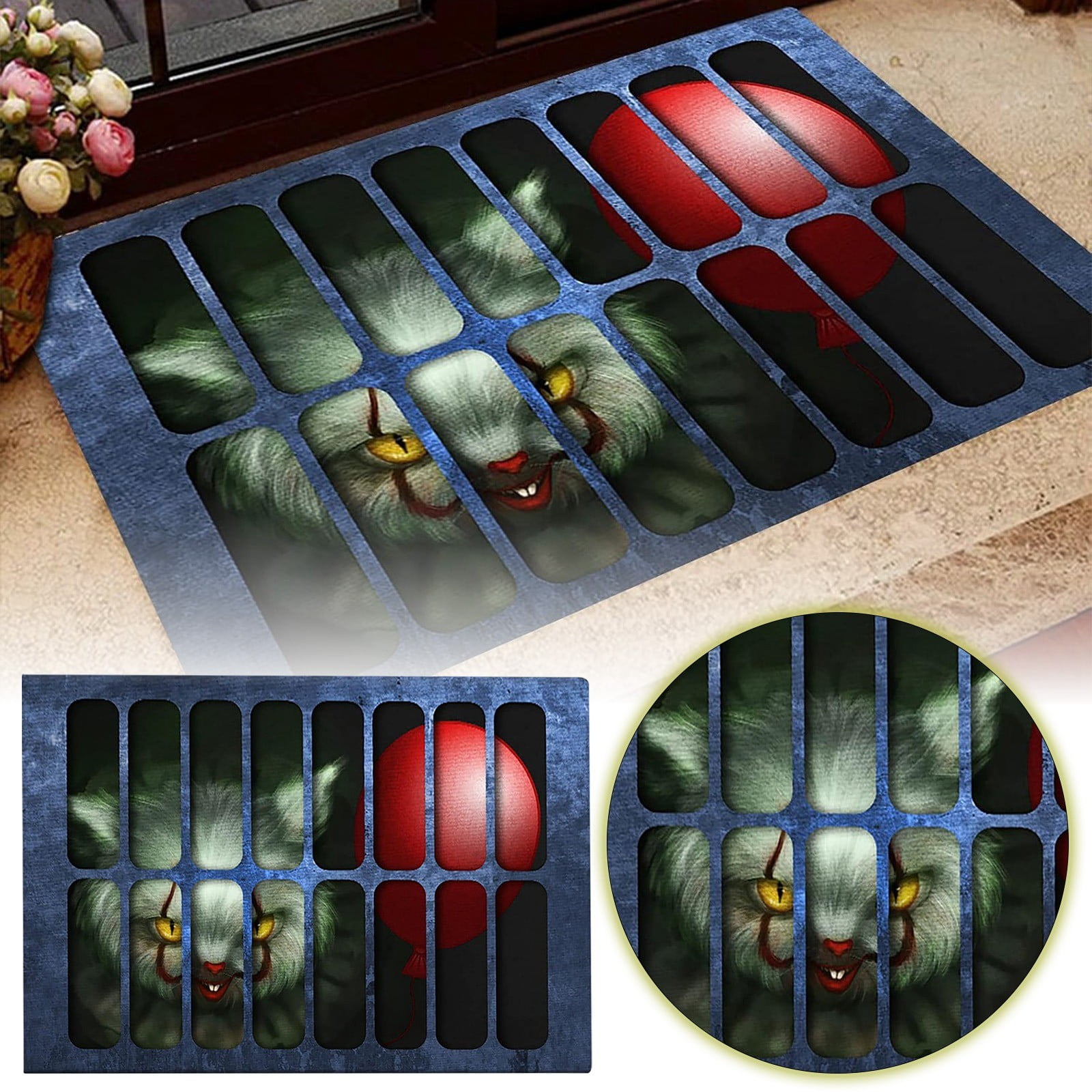 Cute Mat Indoor Entrance to Catch Dirty for corner Door Decorations