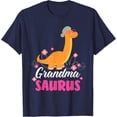 thumbnail image 1 of Cute Matching Dinosaur Family Outfits Grandma Saurus Rex Dinosaur T-Shirt Unisex S-5XL Hot Trending Shirt, Vintage Birthday Gift, 1 of 3