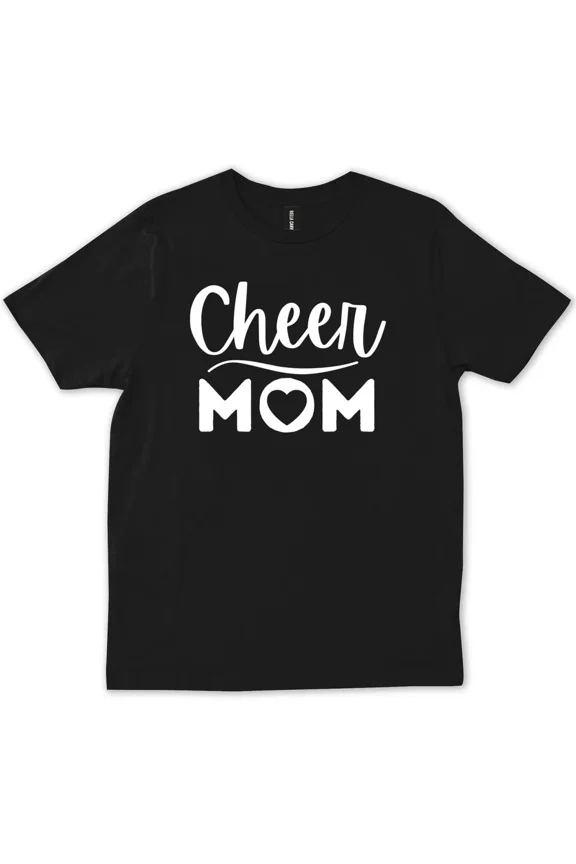 Cute Matching Family Cheerleader Mother Gift Cheer Mom Birthday Unisex T-Shirt, up to Size 5XL
