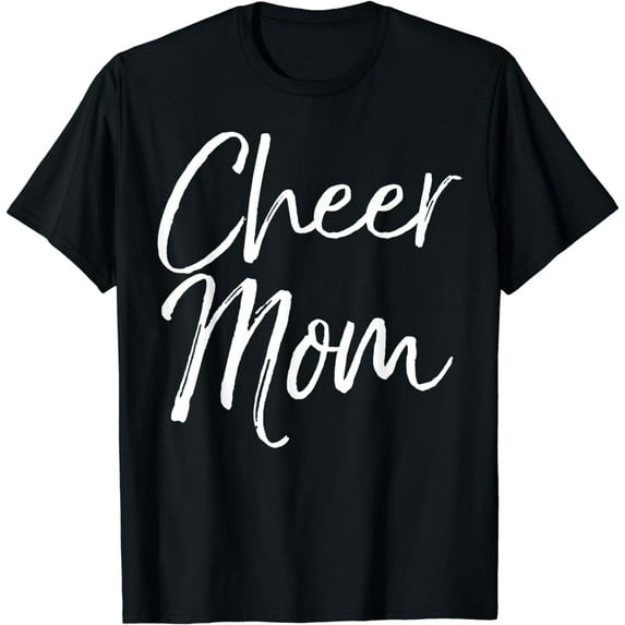 Cute Matching Family Cheerleader Mother Gift Cheer Mom T-Shirt