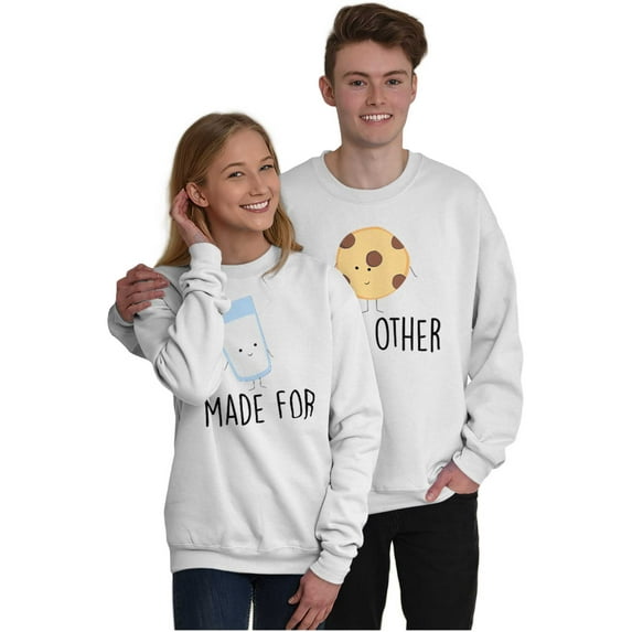 Cute Matching Set Couples Kawaii Sweatshirt for Men or Women Brisco Brands S