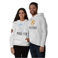 thumbnail image 1 of Cute Matching Set Couples Kawaii Unisex Plus Fleece Graphic Hoodie Brisco Brands 2X, 1 of 6