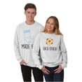 thumbnail image 1 of Cute Matching Set Couples Kawaii Plus Size Long Sleeve Graphic Tee Shirt Brisco Brands 2X, 1 of 6