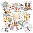thumbnail image 1 of Cute Math Stickers Educational Science Teacher Stickers Fun Music Stationery Stickers for Luggage Phone Laptop, 1 of 9
