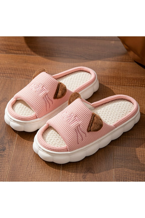 Cute Memory Foam House Slippers for Women Fleece-Lined Indoor and Outdoor Fuzzy House Shoes Arch Support Moccasin Winter Shoes for Ladies with Faux Fur Lining