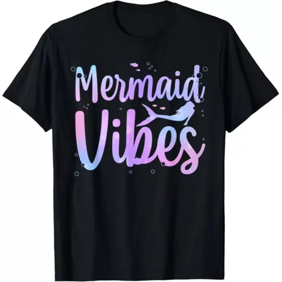 Cute Mermaid For Women Girls Mythical Creature Mermaid Lover Shirt Unisex S-5XL Hot Trending Shirt, Vintage Birthday Gift