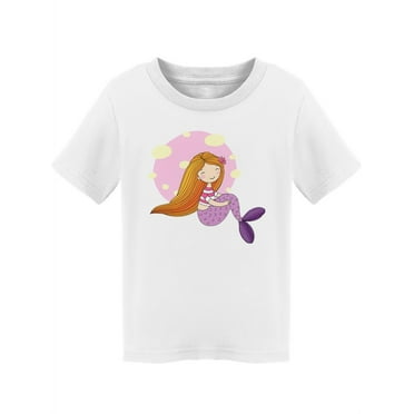 Cute Mermaid Princess T-Shirt Toddler -Image by Shutterstock,  3 Toddler