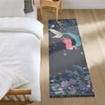 thumbnail image 1 of Cute Mermaid in Sea Corals Bedside Runner Rug 2'x 6' Non Slip Carpet Floor Mat Area Rug, 1 of 8