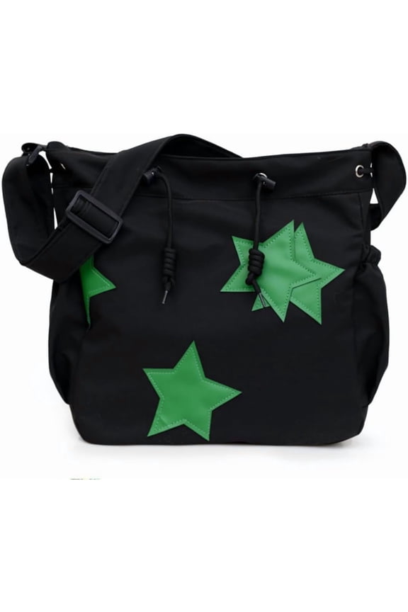 Cute Messenger Bag Casual Crossbody Bag for Women Star Bag Aesthetic Bag Tote Bag Purse