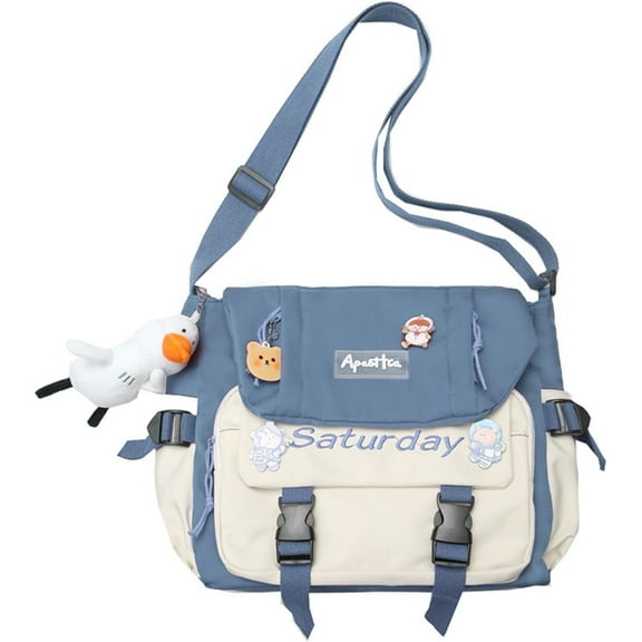 Cute Messenger Bag, Crossbody Bags for Women Kawaii Messenger Bags Purses