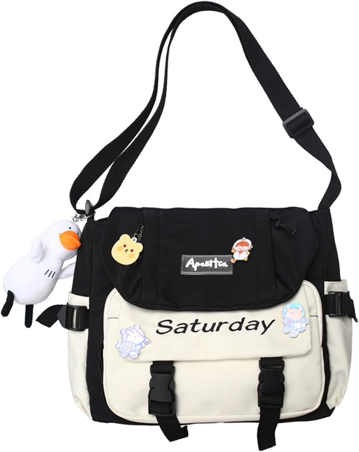 Cute Messenger Bag, Crossbody Bags for Women Kawaii Messenger Bags Purses