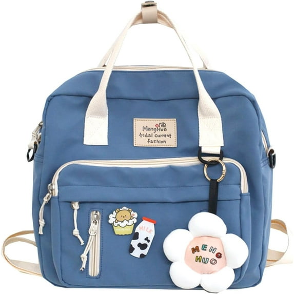 Cute Messenger Bag, Kawaii Backpack Japanese Crossbody Bag Aesthetic Bag Ita Bag with Kawaii Accessories